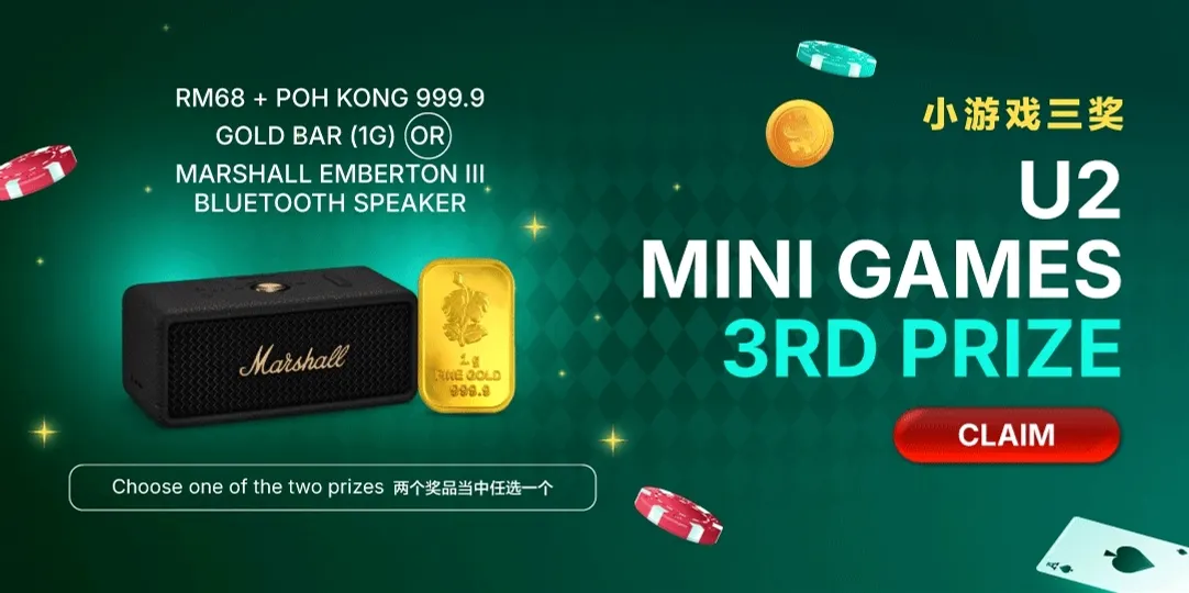 Mini Games 3rd Prize Claim!